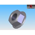 DIN 6923, CLASS 8 METRIC SERR FLANGE NUTS, ZP_3